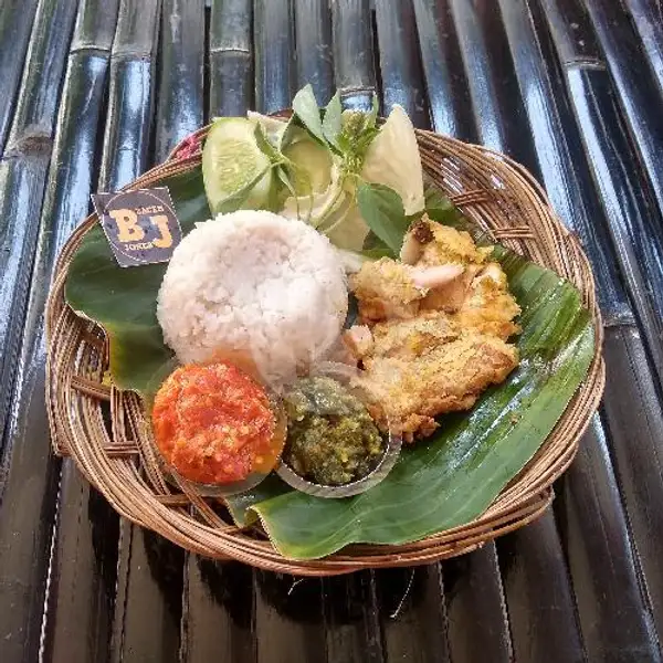 Ayam Goreng Kering + Nasi | B' Jones, Lowokwaru