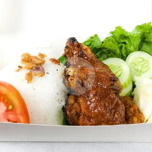 Nasi Ayam Dada Bakar Bumbu Rujak | Open Your Box, Cengkareng