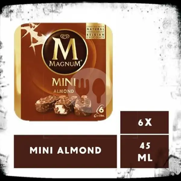 Magnum Mini Almond | Ice Cream Walls - Mami Cell, Kalasan