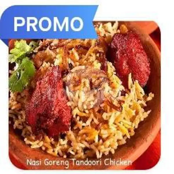 Nasi Goreng India - Tandoori Chicken | Prabhu Curry House, Prabudimuntur