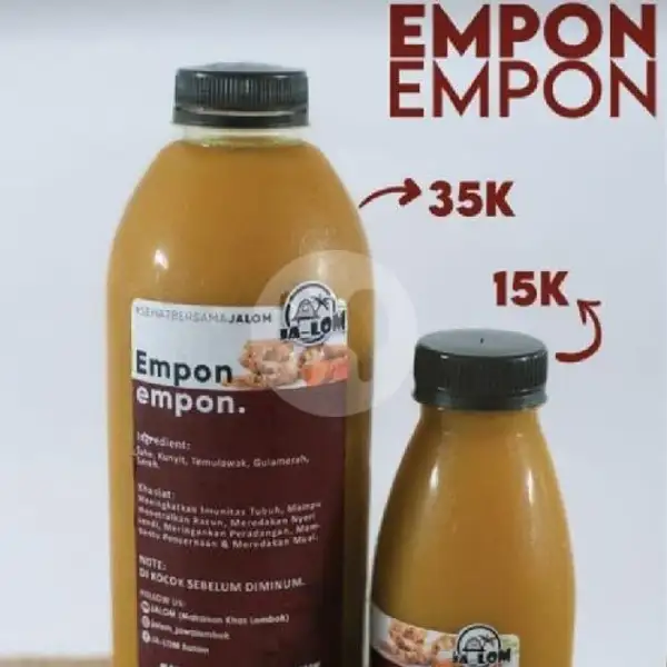 Empon2 1 Liter | JALOM (Makanan Khas Lombok), Palm Spring
