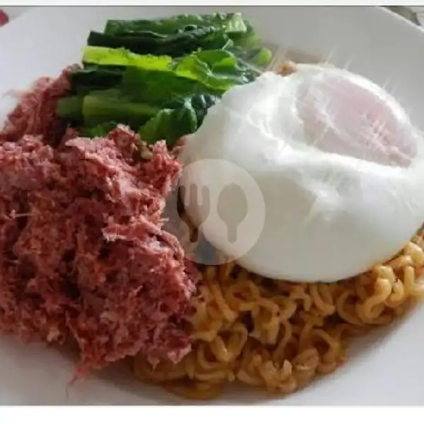 Indomie Goreng Double + Telur | Warung AA, Syahdan