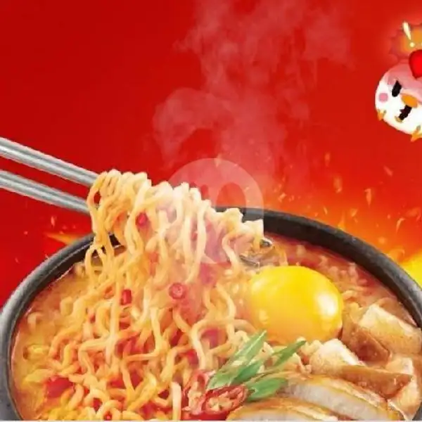 Mie Kuah Spicy Hot Soup | Sego Sambel Ganas dan Jus Cak Fadhil, Krukah Lama