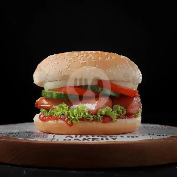 Burger Sosis Reguler | Kebab Yasmin, Kampung Melayu
