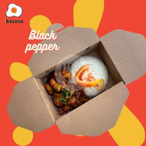 Chicken Blackpepper Ricebox | Bococo Food Corner, Pahlawan