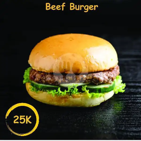 Beef Burger | K'Meals Bar & Restaurant, Prawirotaman