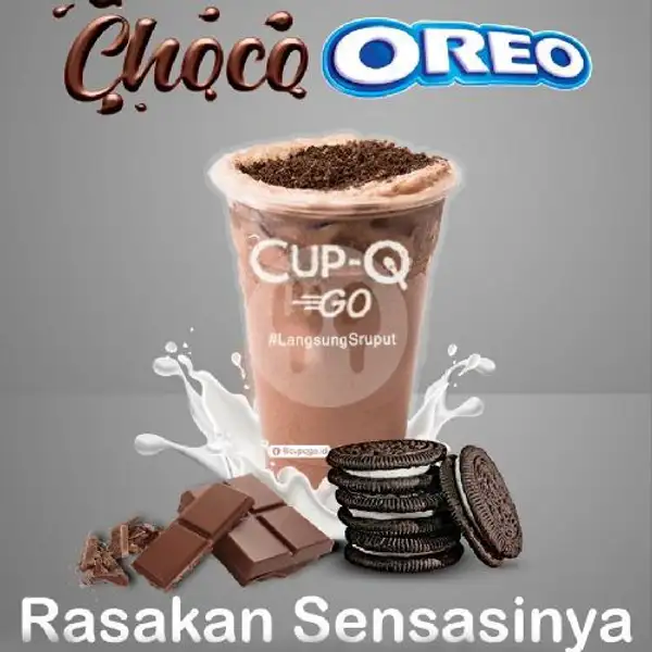 Choco Oreo | Cup Q Go Depok, Sersan Aning