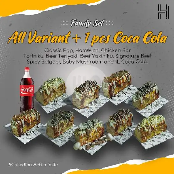 All Variant Premium Sandwich + (Free) 1L Coca Cola | Homu Premium Sandwich