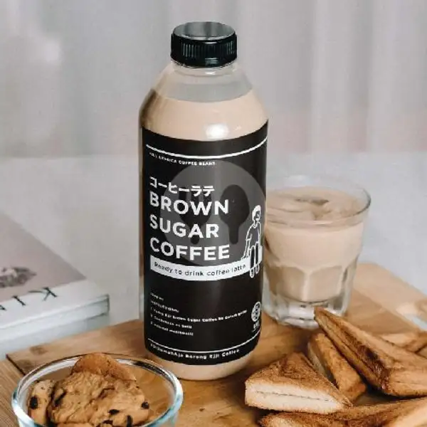 Brown Sugar Coffee Latte 500ML | Ejji Coffee Corner Renon, Tantular Bar