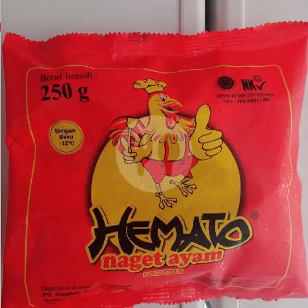 Hemato Nugget Reguler Ayam 250 Gr | Frozen Food Rico Parung Serab
