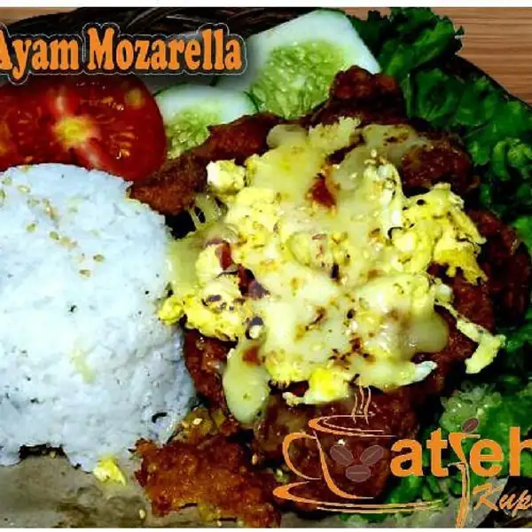 Nasi Ayam Geprek Mozarella | Atjeh Kupi, Pekanbaru