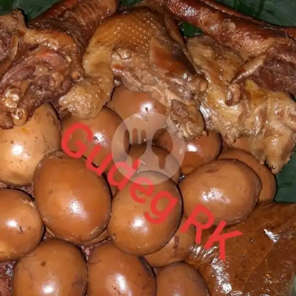 Paket Besek Gudeg Krecek Ayam Dan Telur Komplit | Gudeg Kering Wijilan RK, Nitikan