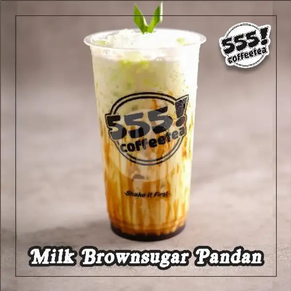 Milk Brown Sugar Pandan | 555 Thai Tea, Cempaka Kuning