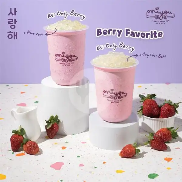 Miyou's Bundling (2) Berry Favorite | Miyou Rice Yogurt Drink, Trans Studio Mall Makassar - TSM