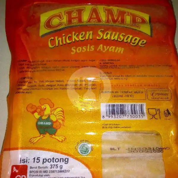 Champ Sosis Ayam Isi 15 | Mom's House Frozen Food & Cheese, Pekapuran Raya