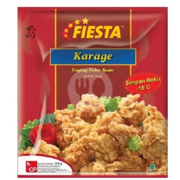 Fiesta Karage 500 Gr | Frozen Food, Empek-Empek & Lalapan Huma, Pakis