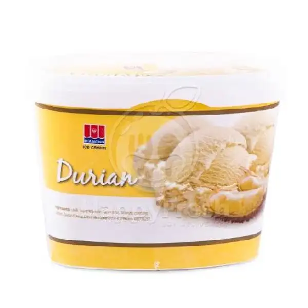 Ice Cream Diamond Rasa Durian | Royal Jelly Drink, Pancoran Mas