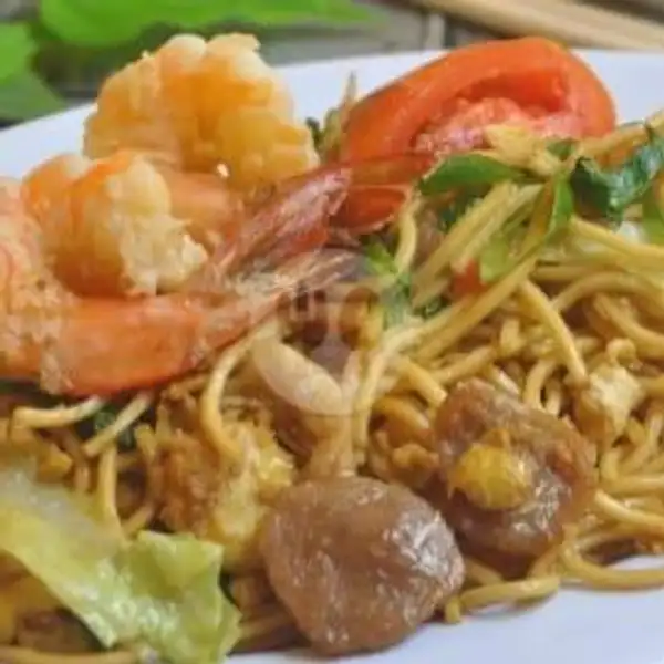 Mie Goreng / Kuah Seafood | Ayam Penyet Dan Ikan Bakar Cafe Oren, Kebon Kacang