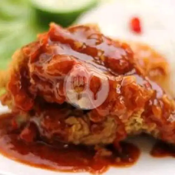 Ayam Geprek BBQ Sauce | Ayam Geprek Juragan, Cibuntu Selatan