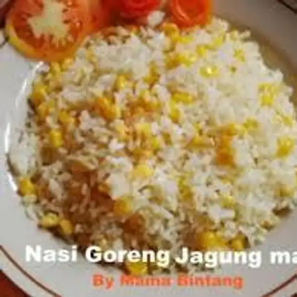 Nasi Goreng Jagung Manis + Telur 1 + Krupuk | Ayam Geprek Farish, Tlogosari Kulon