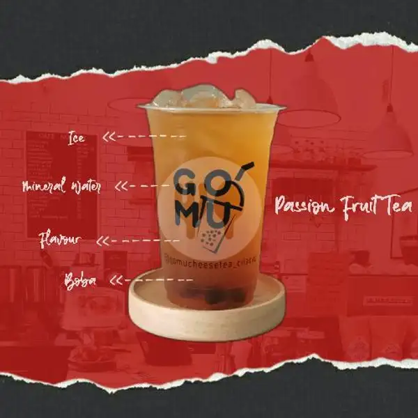 Passion Fruit Tea | Gomu Bubble Tea, Gumilir