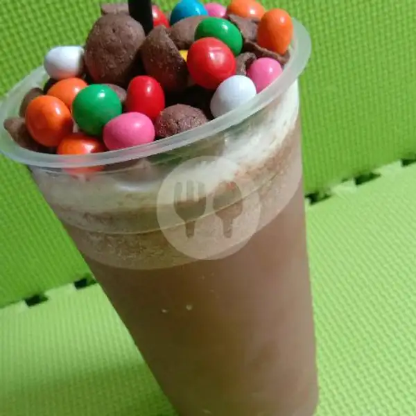 Original Iced Chocolate L Mixed Topping | ShinchaShop, Depok