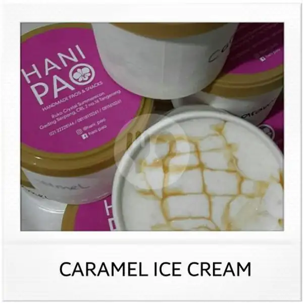 Caramel Ice Cream -- Stock Updated 0 Cups | Hani Pao, Gading Serpong