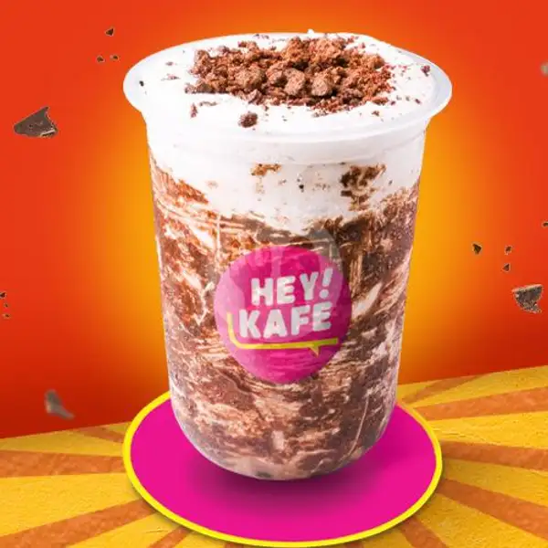 Hey-Shake Oval Choco Crunch | Hey Kafe, Plaza Depok
