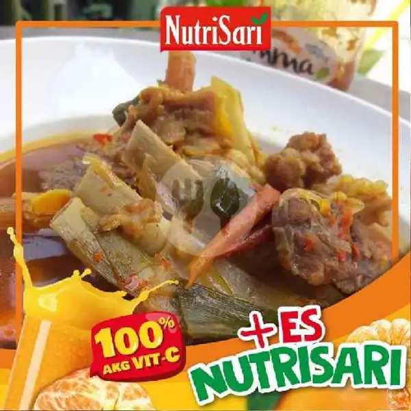 Nasi Pindang Tulang + Nutrisari All Rasa | Rumah Makan Dapur Jawa, MP Mangkunegara