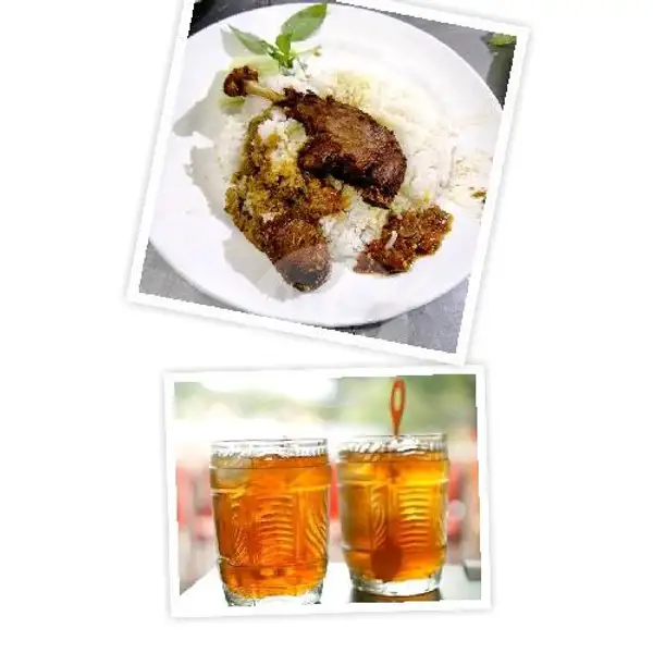 Nasi Ayam + Es Teh | Abee 82 Nasi Bebek & Ayam Goreng, Gubeng