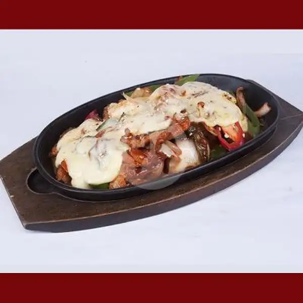 Chicken Cheese On Hot Plate | Koba BBQ, Summarecon Mall Bekasi