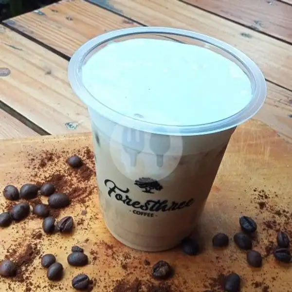 Es Kopi Susu Crème | Foresthree Coffee, Cipondoh