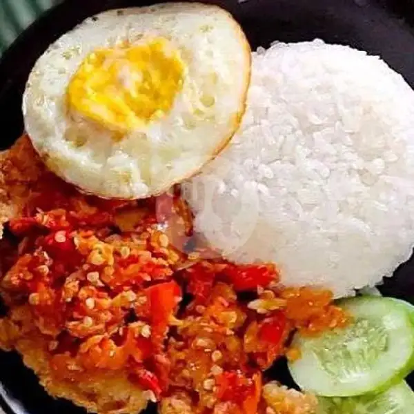 Nasi Ayam Telur Geprek Nyonyor | Pentol Nyonyor, Rungkut