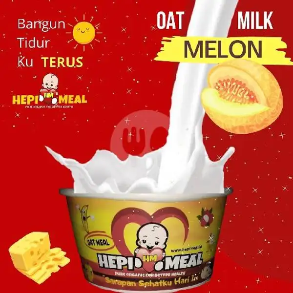 Oatmeal Melon | Bubur Bayi Hepi Meal, Dago