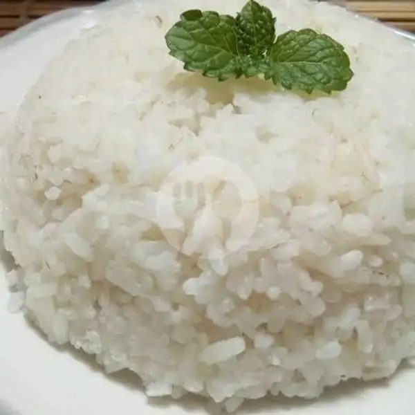 Nasi Putih | Ayam Kremes Suharti, Ciledug