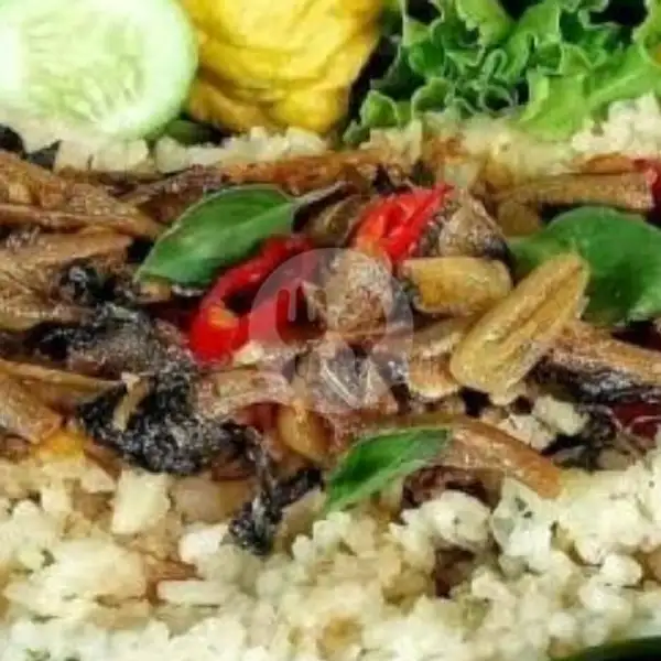 Nasi Ayam Suwir Pedas Kemangi+Susu Kedelai | Berkah Subsidi