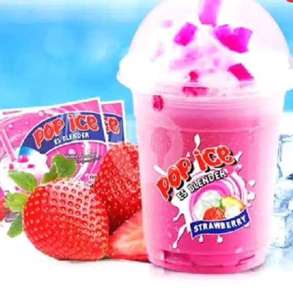1pcs Pop Ice Strawberry | Pempek Palembang Wong Kito 77