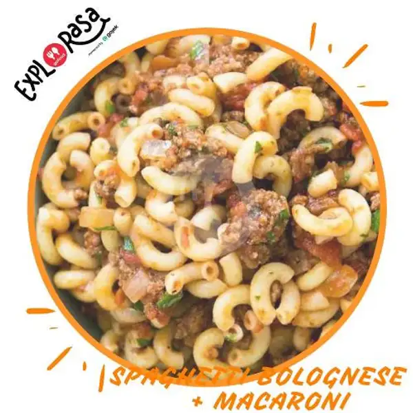 spaghetti bolognese macaroni | Kedai Jajan Syauqi, Pondok Gede