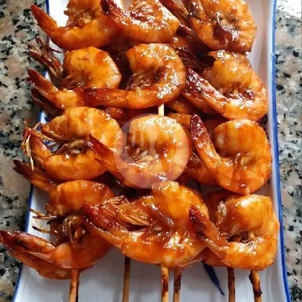 Sate Udang Bakar | Seafood Gabrugan 77, Kp. Kebaharan
