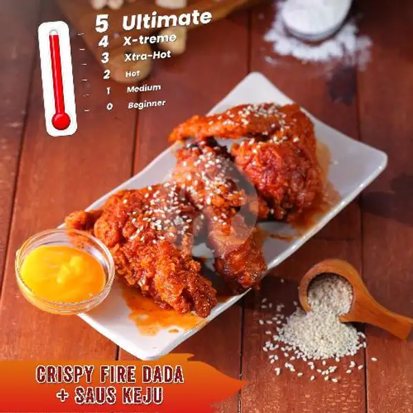 CFC - Paket Combo | Crispy fire chicken, Tiban