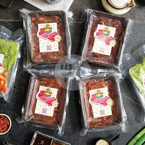 Frozen Premium Komplit (500 gr) | Pochajjang Korean BBQ, Poris
