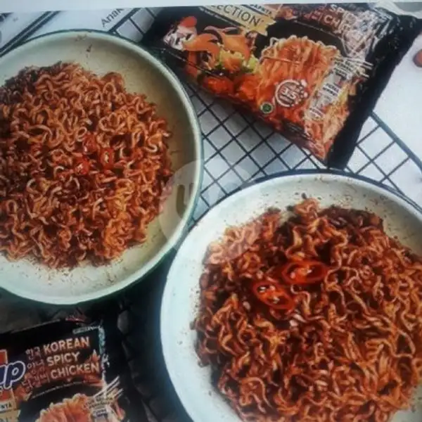 Mie Sedap Goreng Korea Spicy Telur + Keju | Roti Bakar & Pisgor Keju Crispy DO RE Mi
