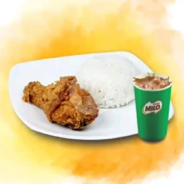 Paket Aman A Milo | ACK Fried Chicken, Pengiasan