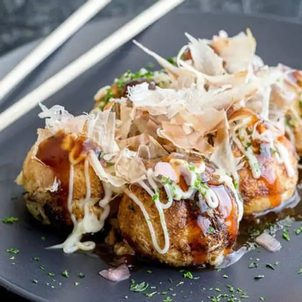 Takoyaki Daanish 9pcs - Crabstick | Takoyaki Okonomiyaki Nasi Goreng Pisang Keju Daanish, Moch Syahri