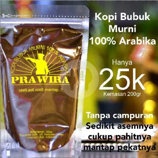 Kopi Bubuk Prawira 200gr | Treasures Coffee, Pertokoan IDT