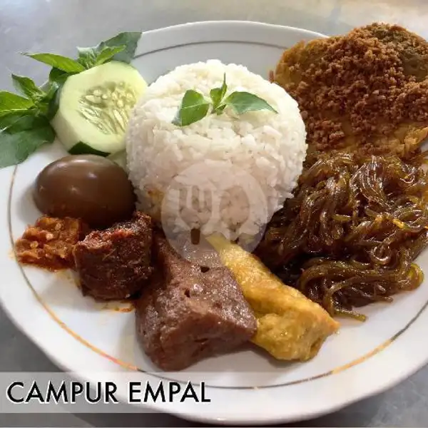 Nasi Campur Empal | Depot Pojok Tambak Bayan, Klampis