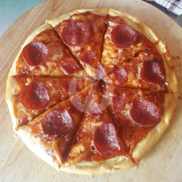 Small Peperoni 4 Slices | KRasti Pizza Express VGH1, Babelan