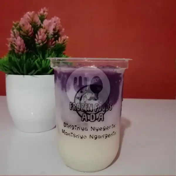 Es Susu Taro Latte | Dimsum Pempek Baso Aci Dan Frozen Food ADA,Bojong Pondok Terong
