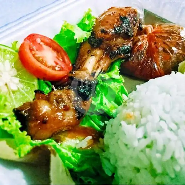 Nasi Uduk Ayam Bakar Manis | Es Mojito Infus Water Pasar Minggu Gajayana, Blimbing