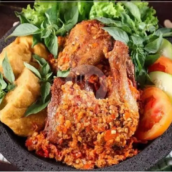AYAM TALIWANG + Nasi 1 bakwan | Ayam Penyet Lia Al-Baroqah, Villa Muka Kuning